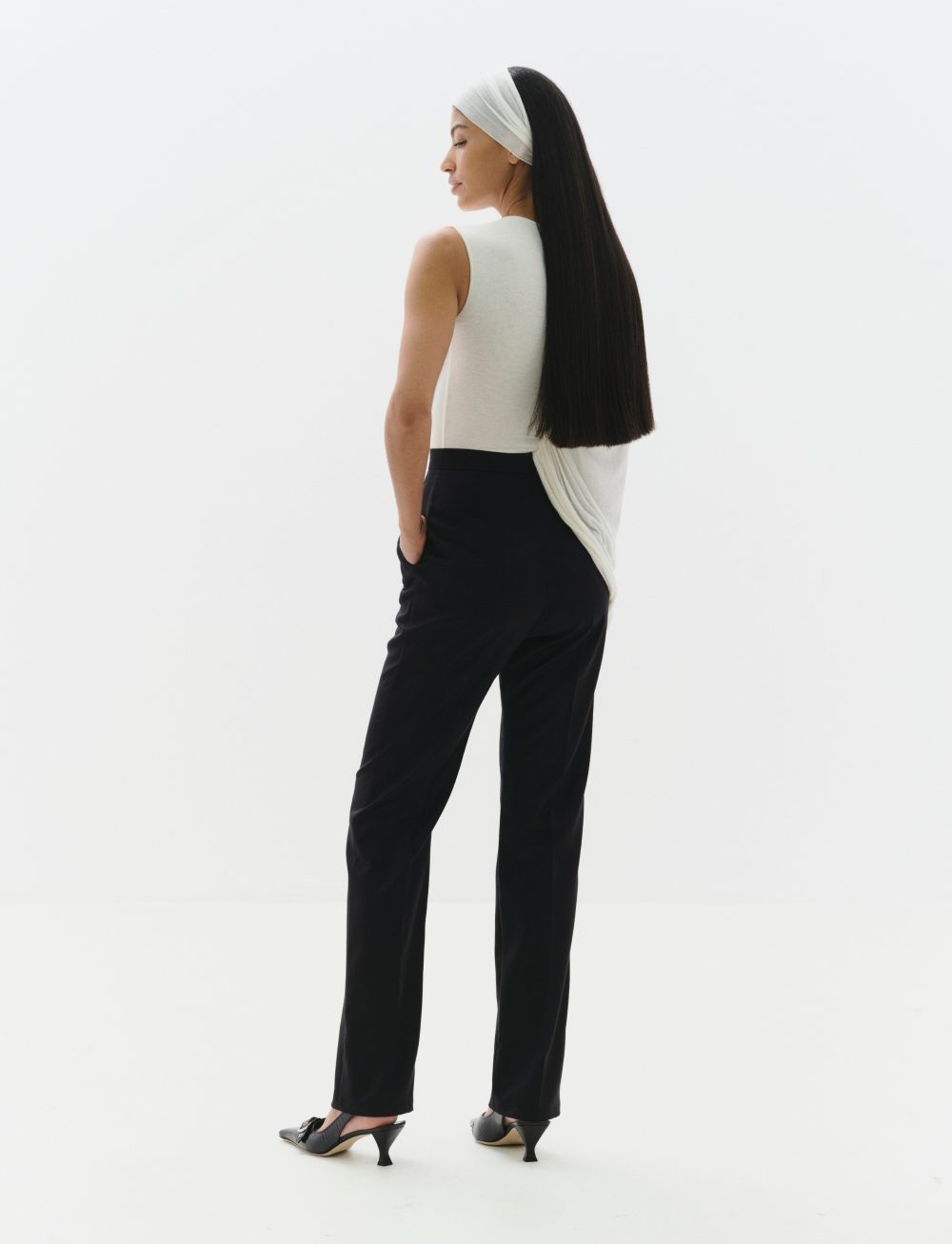 LILLIES CASHMERE-BLEND BLOUSE | MANURÍ